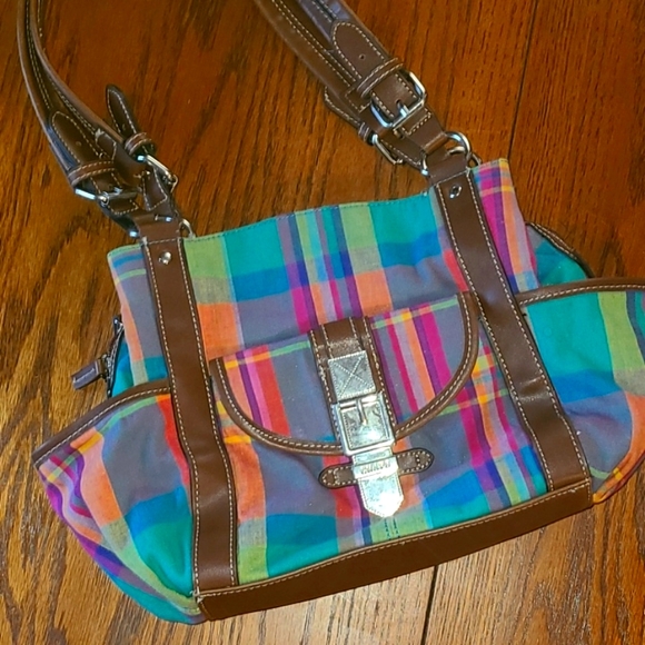 Pretty Plaid Purse - Picture 1 of 5